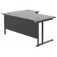 Olton Twin Cantilever Corner Office Desk